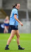 5 July 2025; Hannah Tyrrell of Dublin during the TG4 All-Ireland Ladies Football Senior Championship quarter-final match between Dublin and Cork at Parnell Park in Dublin. Photo by Seb Daly/Sportsfile