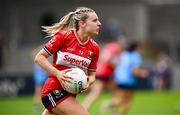 5 July 2025; Emma Cleary of Cork during the TG4 All-Ireland Ladies Football Senior Championship quarter-final match between Dublin and Cork at Parnell Park in Dublin. Photo by Seb Daly/Sportsfile