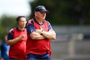 5 July 2025; Cork manager Joe Carroll during the TG4 All-Ireland Ladies Football Senior Championship quarter-final match between Dublin and Cork at Parnell Park in Dublin. Photo by Seb Daly/Sportsfile