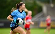 5 July 2025; Jess Tobin of Dublin during the TG4 All-Ireland Ladies Football Senior Championship quarter-final match between Dublin and Cork at Parnell Park in Dublin. Photo by Seb Daly/Sportsfile