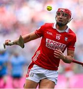 5 July 2025; Brian Hayes of Cork during the GAA Hurling All-Ireland Senior Championship semi-final match between Cork and Dublin at Croke Park in Dublin. Photo by Ramsey Cardy/Sportsfile