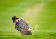 6 July 2025; Madelene Sagstrom of Sweden chips out of a bunker at the first green during day four of the 2025 KPMG Women’s Irish Open Golf Championship at Carton House Golf Club in Maynooth, Kildare. Photo by Seb Daly/Sportsfile