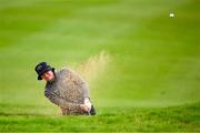 6 July 2025; Madelene Sagstrom of Sweden chips out of a bunker at the first green during day four of the 2025 KPMG Women’s Irish Open Golf Championship at Carton House Golf Club in Maynooth, Kildare. Photo by Seb Daly/Sportsfile