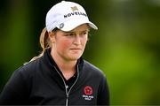 6 July 2025; Lottie Woad of England on the first green during day four of the 2025 KPMG Women’s Irish Open Golf Championship at Carton House Golf Club in Maynooth, Kildare. Photo by Seb Daly/Sportsfile