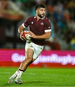 5 July 2025; Luka Matkava of Georgia during the International Rugby Test match between Georgia and Ireland at at Mikheil Meskhi Stadium in Tbilisi, Georgia. Photo by Brendan Moran/Sportsfile