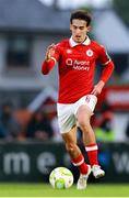 5 July 2025; Jad Hakiki of Sligo Rovers during the SSE Airtricity Men's Premier Division match between Sligo Rovers and Shamrock Rovers at The Showgrounds in Sligo. Photo by Thomas Flinkow/Sportsfile