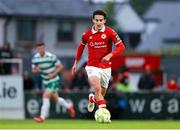 5 July 2025; Jad Hakiki of Sligo Rovers during the SSE Airtricity Men's Premier Division match between Sligo Rovers and Shamrock Rovers at The Showgrounds in Sligo. Photo by Thomas Flinkow/Sportsfile