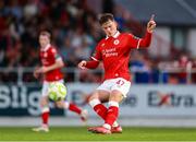 5 July 2025; Owen Elding of Sligo Rovers during the SSE Airtricity Men's Premier Division match between Sligo Rovers and Shamrock Rovers at The Showgrounds in Sligo. Photo by Thomas Flinkow/Sportsfile