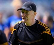 6 July 2025; Kilkenny manager Tommy Shefflin during the Glen Dimplex Senior All-Ireland Camogie Championship quarter-final match between Kilkenny and Tipperary at Croke Park in Dublin. Photo by Ray McManus/Sportsfile