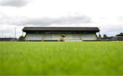 6 July 2025; A general view of the stand before the TG4 All-Ireland Ladies Football Senior Championship quarter-final match between Meath and Tipperary at Páirc Tailteann in Navan, Meath. Photo by Stephen Marken/Sportsfile