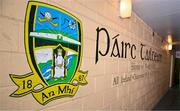 6 July 2025; A general view of inside the tunnel in Páirc Tailteann before the TG4 All-Ireland Ladies Football Senior Championship quarter-final match between Meath and Tipperary at Páirc Tailteann in Navan, Meath. Photo by Stephen Marken/Sportsfile