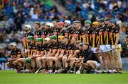 6 July 2025; The Kilkenny squad pose for the traditional pre game photo ahead of the GAA Hurling All-Ireland Senior Championship semi-final match between Kilkenny and Tipperary at Croke Park in Dublin. Photo by Ray McManus/Sportsfile
