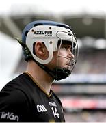 6 July 2025; TJ Reid of Kilkenny during the parade before the GAA Hurling All-Ireland Senior Championship semi-final match between Kilkenny and Tipperary at Croke Park in Dublin. Photo by David Fitzgerald/Sportsfile