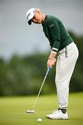 6 July 2025; Charley Hull of England putts on the 18th green during day four of the 2025 KPMG Women’s Irish Open Golf Championship at Carton House Golf Club in Maynooth, Kildare. Photo by Seb Daly/Sportsfile