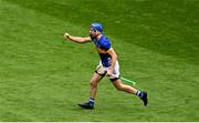 6 July 2025; John McGrath of Tipperary celebrates after scoring his side's first goal during the GAA Hurling All-Ireland Senior Championship semi-final match between Kilkenny and Tipperary at Croke Park in Dublin. Photo by Daire Brennan/Sportsfile