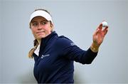 6 July 2025; Anna Foster of Ireland completes her round during day four of the 2025 KPMG Women’s Irish Open Golf Championship at Carton House Golf Club in Maynooth, Kildare. Photo by Seb Daly/Sportsfile