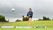 6 July 2025; Natalie Davitt of Meath before the TG4 All-Ireland Ladies Football Senior Championship quarter-final match between Meath and Tipperary at Páirc Tailteann in Navan, Meath. Photo by Stephen Marken/Sportsfile