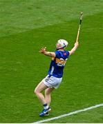 6 July 2025; Oisín O'Donoghue of Tipperary celebrates after scoring his side's fourth goal during the GAA Hurling All-Ireland Senior Championship semi-final match between Kilkenny and Tipperary at Croke Park in Dublin. Photo by Daire Brennan/Sportsfile