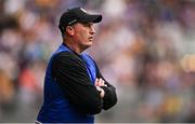 6 July 2025; Tipperary manager Liam Cahill during the GAA Hurling All-Ireland Senior Championship semi-final match between Kilkenny and Tipperary at Croke Park in Dublin. Photo by Ramsey Cardy/Sportsfile