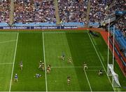 6 July 2025; John McGrath of Tipperary scores his side's first goal during the GAA Hurling All-Ireland Senior Championship semi-final match between Kilkenny and Tipperary at Croke Park in Dublin. Photo by Daire Brennan/Sportsfile