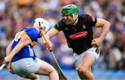 6 July 2025; Kilkenny goalkeeper Eoin Murphy reacts after getting a clip which resulted in Darragh McCarthy of Tipperary getting a second yellow during the GAA Hurling All-Ireland Senior Championship semi-final match between Kilkenny and Tipperary at Croke Park in Dublin. Photo by Ray McManus/Sportsfile