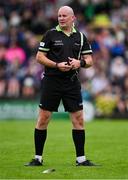 6 July 2025; Referee Shane Curley during the TG4 All-Ireland Ladies Football Senior Championship quarter-final match between Meath and Tipperary at Páirc Tailteann in Navan, Meath. Photo by Stephen Marken/Sportsfile