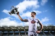 7 July 2025; Kildare captain Kevin Feely during a Tailteann Cup Final media event at Croke Park in Dublin, in advance of the upcoming Tailteann Cup Final between Limerick and Kildare. Photo by Ramsey Cardy/Sportsfile