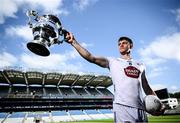 7 July 2025; Kildare captain Kevin Feely during a Tailteann Cup Final media event at Croke Park in Dublin, in advance of the upcoming Tailteann Cup Final between Limerick and Kildare. Photo by Ramsey Cardy/Sportsfile