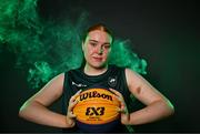 9 July 2025; Faye McDonnell of Ireland poses for a portrait during the EYOF Basketball Team Day for athletes, their families and support staff prior to travelling to EYOF Skopje 2025 at the National Basketball Arena in Tallaght, Dublin. Photo by Sam Barnes/Sportsfile