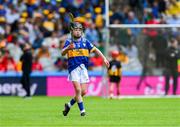 6 July 2025; Martin O'Farrell, Primate Dixon PS, Coalisland, Tyrone, representing Tipperary, during the GAA INTO Cumann na mBunscol Respect Exhibition Go Games match at the GAA Hurling All-Ireland Senior Championship semi-final match between Kilkenny and Tipperary at Croke Park in Dublin. Photo by Ray McManus/Sportsfile