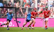 5 July 2025; Robbie Mallon, St Mary’s Ballygunner, Waterford City, Waterford, representing Cork, during the GAA Hurling All-Ireland Senior Championship semi-final match between Cork and Dublin at Croke Park in Dublin. Photo by Ramsey Cardy/Sportsfile
