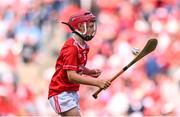 5 July 2025; Robbie Mallon, St Mary’s Ballygunner, Waterford City, Waterford, representing Cork, during the GAA Hurling All-Ireland Senior Championship semi-final match between Cork and Dublin at Croke Park in Dublin. Photo by Ramsey Cardy/Sportsfile