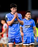 4 July 2025; James Clarke of Bohemians after the SSE Airtricity Men's Premier Division match between St Patrick's Athletic and Bohemians at Richmond Park in Dublin. Photo by Stephen McCarthy/Sportsfile