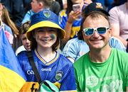 6 July 2025; Tipperary supporters during the GAA Hurling All-Ireland Senior Championship semi-final match between Kilkenny and Tipperary at Croke Park in Dublin. Photo by Ray McManus/Sportsfile
