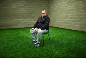 7 July 2025; Cork manager Pat Ryan poses for a portrait during a Cork Hurling media conference at SuperValu Páirc Uí Chaoimh in Cork ahead of the GAA Hurling All-Ireland Senior Championship Final. Photo by Piaras Ó Mídheach/Sportsfile