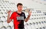 7 July 2025; Cork captain Robert Downey poses for a portrait during a Cork Hurling media conference at SuperValu Páirc Uí Chaoimh in Cork ahead of the GAA Hurling All-Ireland Senior Championship Final. Photo by Piaras Ó Mídheach/Sportsfile