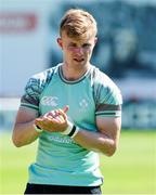 8 July 2025; Ben Murphy during an Ireland Rugby squad training at the Grupo Desportivo Direito in Lisbon, Portugal. Photo by Carlos Rodrigues/Sportsfile
