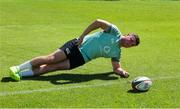 8 July 2025; Gus McCarthy during an Ireland Rugby squad training at the Grupo Desportivo Direito in Lisbon, Portugal. Photo by Carlos Rodrigues/Sportsfile