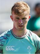 8 July 2025; Ben Murphy during an Ireland Rugby squad training at the Grupo Desportivo Direito in Lisbon, Portugal. Photo by Carlos Rodrigues/Sportsfile