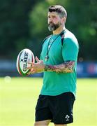 8 July 2025; Head of performance Nick Winkleman during an Ireland Rugby squad training at the Grupo Desportivo Direito in Lisbon, Portugal. Photo by Carlos Rodrigues/Sportsfile