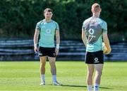8 July 2025; Calvin Nash during an Ireland Rugby squad training at the Grupo Desportivo Direito in Lisbon, Portugal. Photo by Carlos Rodrigues/Sportsfile