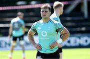 8 July 2025; Alex Kendellen during an Ireland Rugby squad training at the Grupo Desportivo Direito in Lisbon, Portugal. Photo by Carlos Rodrigues/Sportsfile