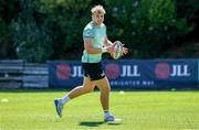 8 July 2025; Hugh Gavin during an Ireland Rugby squad training at the Grupo Desportivo Direito in Lisbon, Portugal. Photo by Carlos Rodrigues/Sportsfile