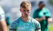 8 July 2025; Ben Murphy during an Ireland Rugby squad training at the Grupo Desportivo Direito in Lisbon, Portugal. Photo by Carlos Rodrigues/Sportsfile
