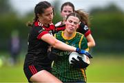 8 July 2025; Action from Down and Meath 2 during the LGFA U17 Player Development Day at Portlaoise GAA club in Portlaoise, Laois.  Photo by Stephen Marken/Sportsfile