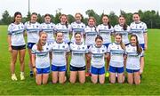 8 July 2025; The Monaghan 1 team during the LGFA U17 Player Development Day at Portlaoise GAA club in Portlaoise, Laois. Photo by Stephen Marken/Sportsfile