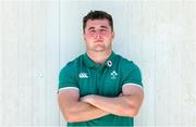 8 July 2025; Gus McCarthy poses for a portrait after an Ireland Rugby media conference at the Grupo Desportivo Direito in Lisbon, Portugal. Photo by Carlos Rodrigues/Sportsfile