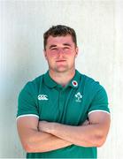 8 July 2025; Gus McCarthy poses for a portrait after an Ireland Rugby media conference at the Grupo Desportivo Direito in Lisbon, Portugal. Photo by Carlos Rodrigues/Sportsfile