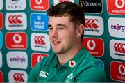 8 July 2025; Gus McCarthy during an Ireland Rugby media conference at the Grupo Desportivo Direito in Lisbon, Portugal. Photo by Carlos Rodrigues/Sportsfile