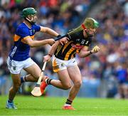 6 July 2025; Eoin Cody of Kilkenny in action against Robert Doyle of Tipperary during the GAA Hurling All-Ireland Senior Championship semi-final match between Kilkenny and Tipperary at Croke Park in Dublin. Photo by Ray McManus/Sportsfile